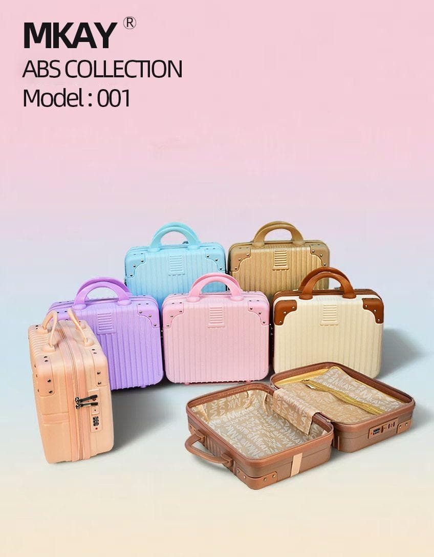 Corner-Rivet Hardshell Travel Case